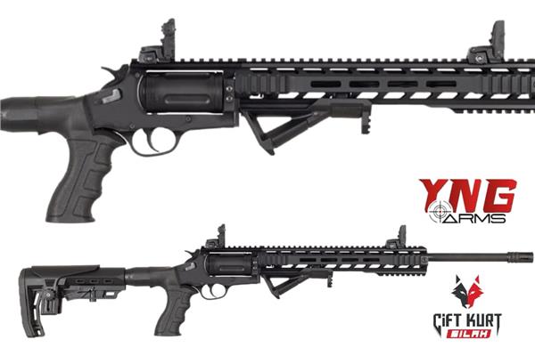 YNG ARMS TAKTİKAL 36 KALİBRE REVOLVER TOPLU TÜFEK